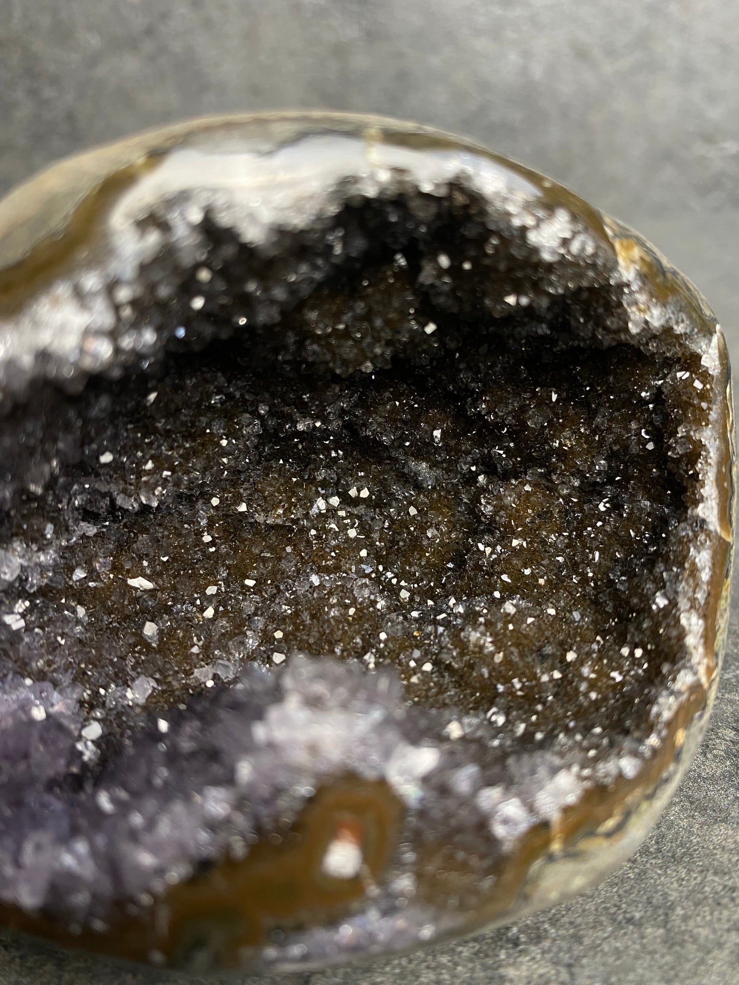 Amethist geode