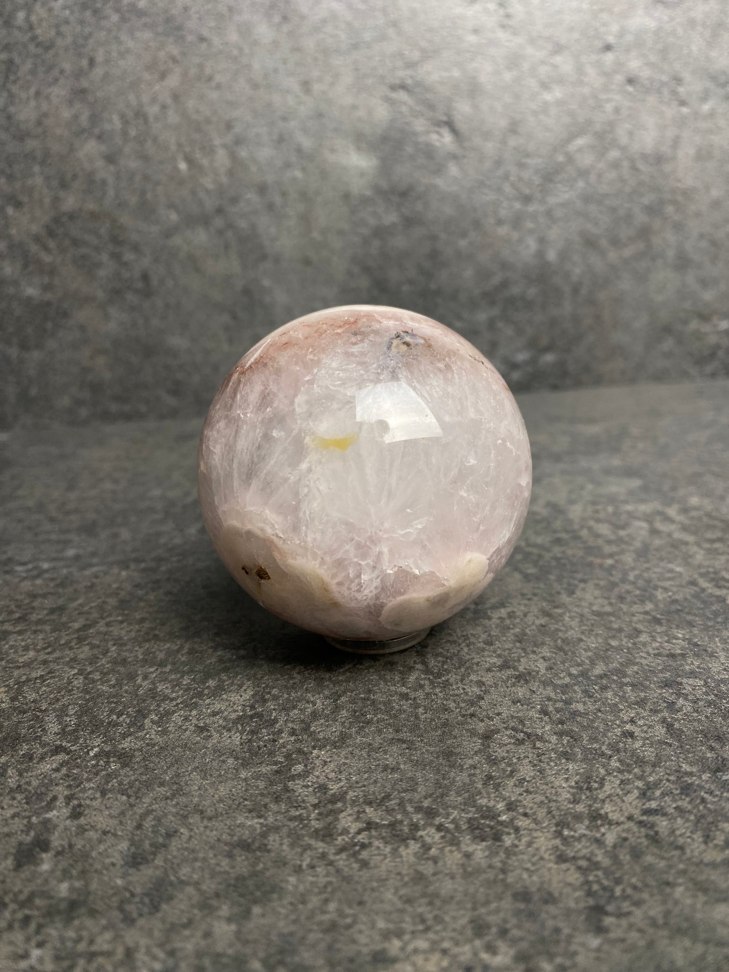 Roze amethist bol
