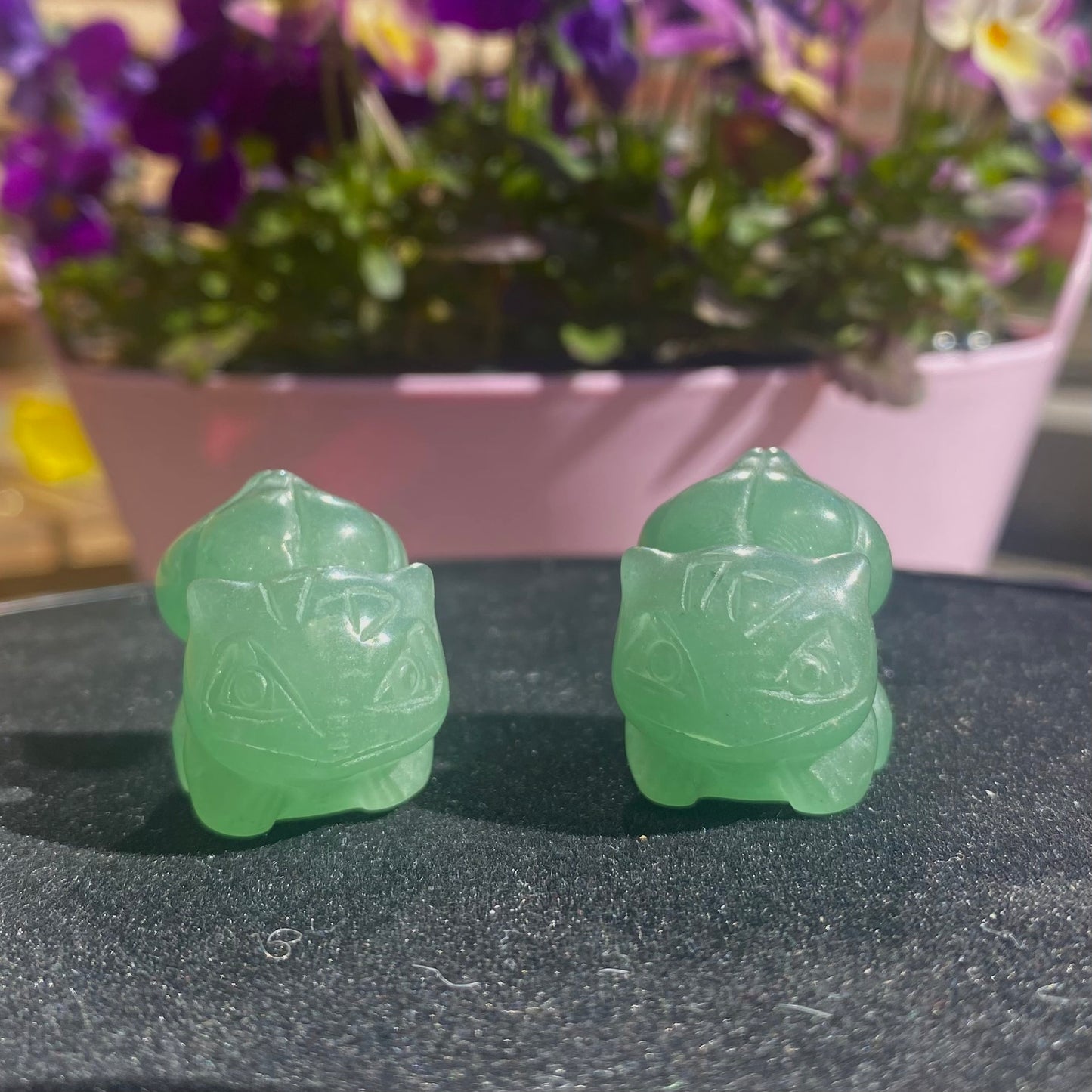 Bulbasaur carving