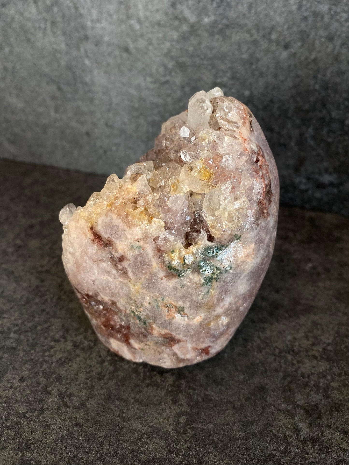 Roze chalcedoon freeform