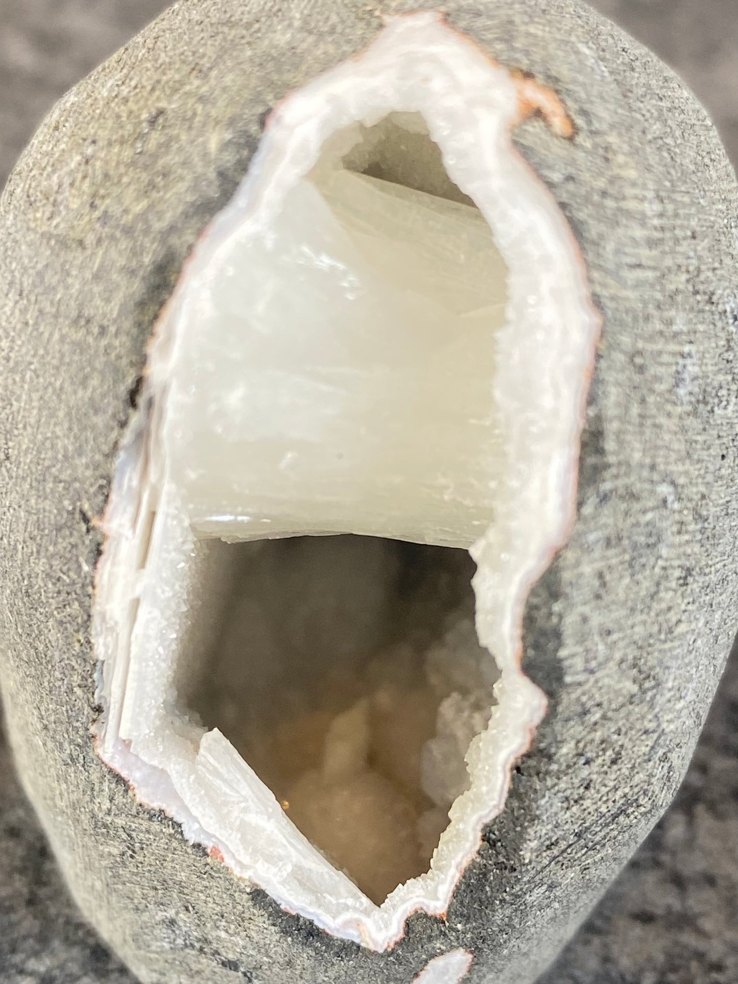 Kwarts/chalcedoon geode