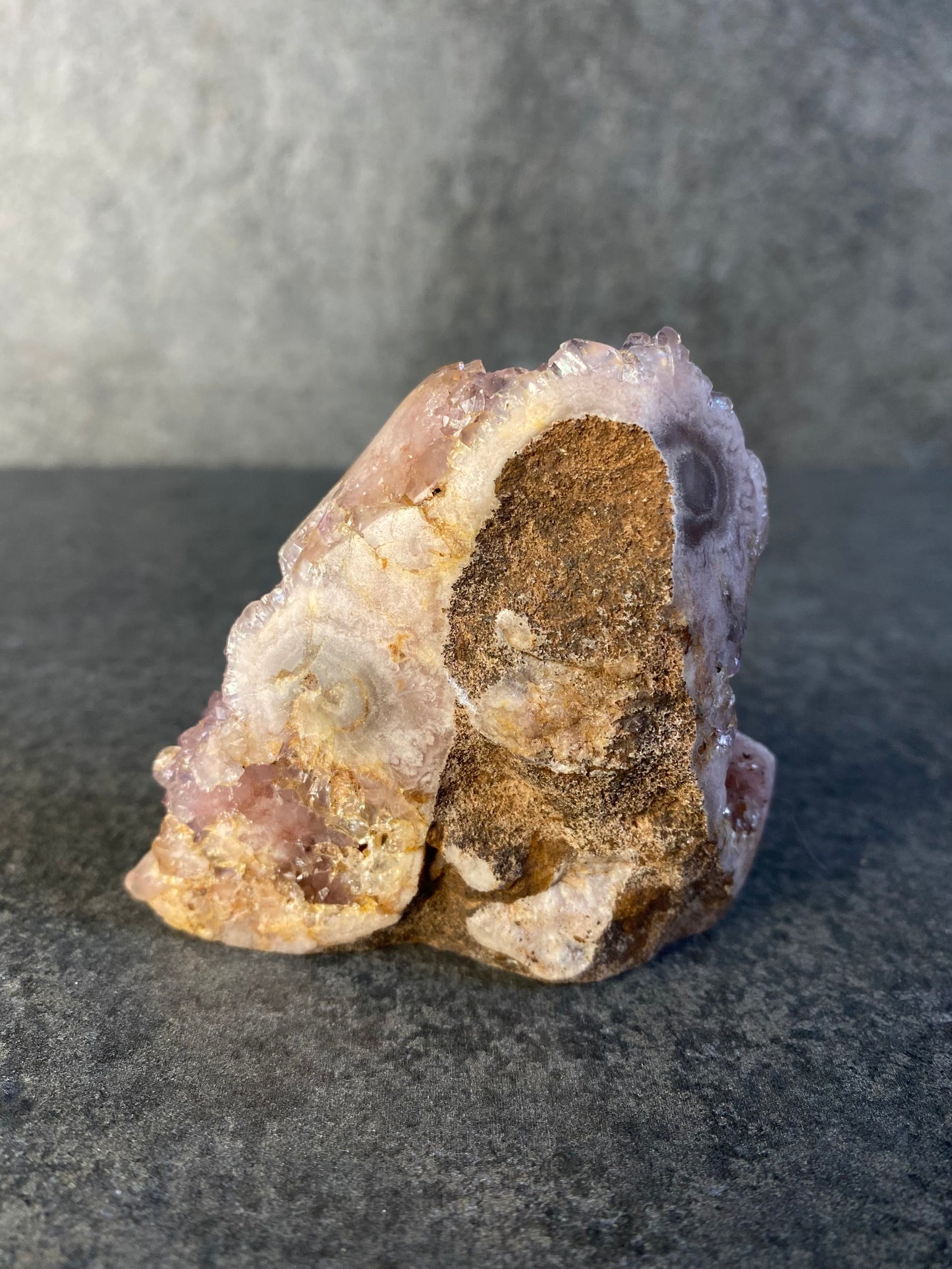 Roze chalcedoon freeform