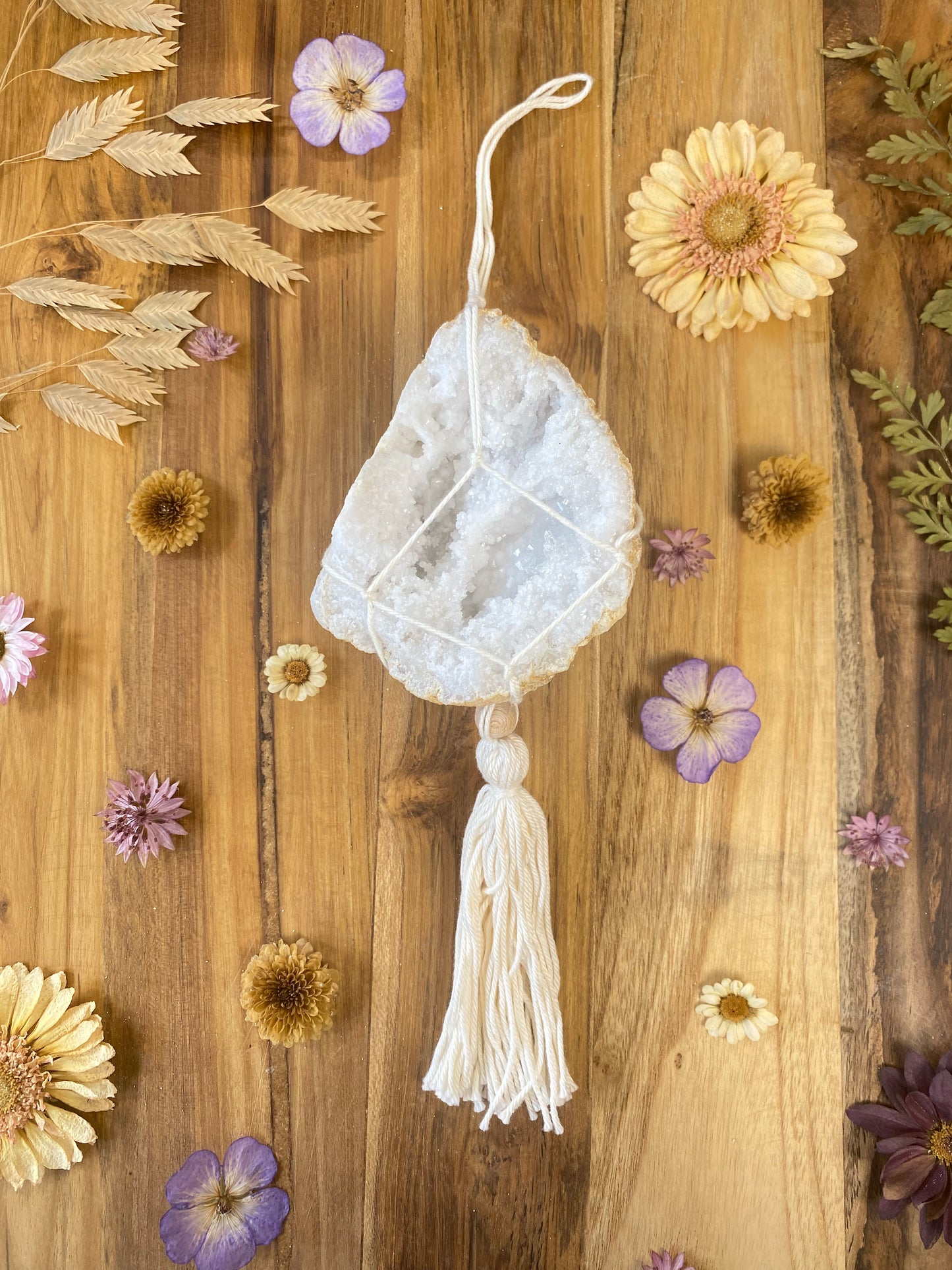 Hanger kwarts geode
