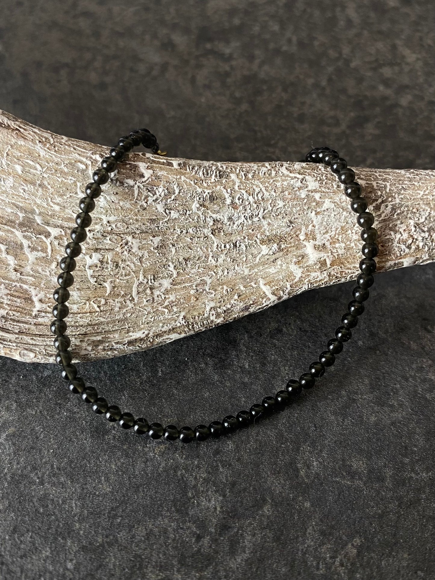 Obsidiaan armbandje