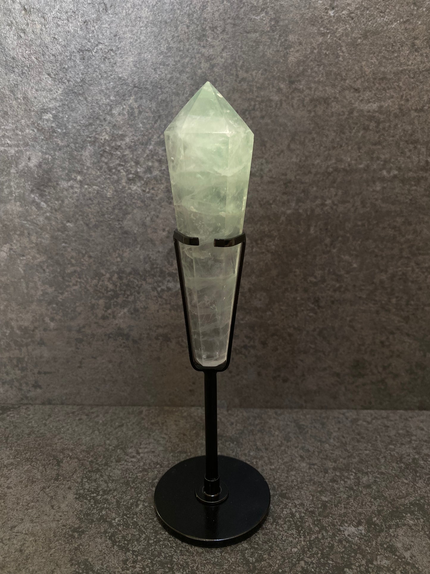 Groene fluoriet wand