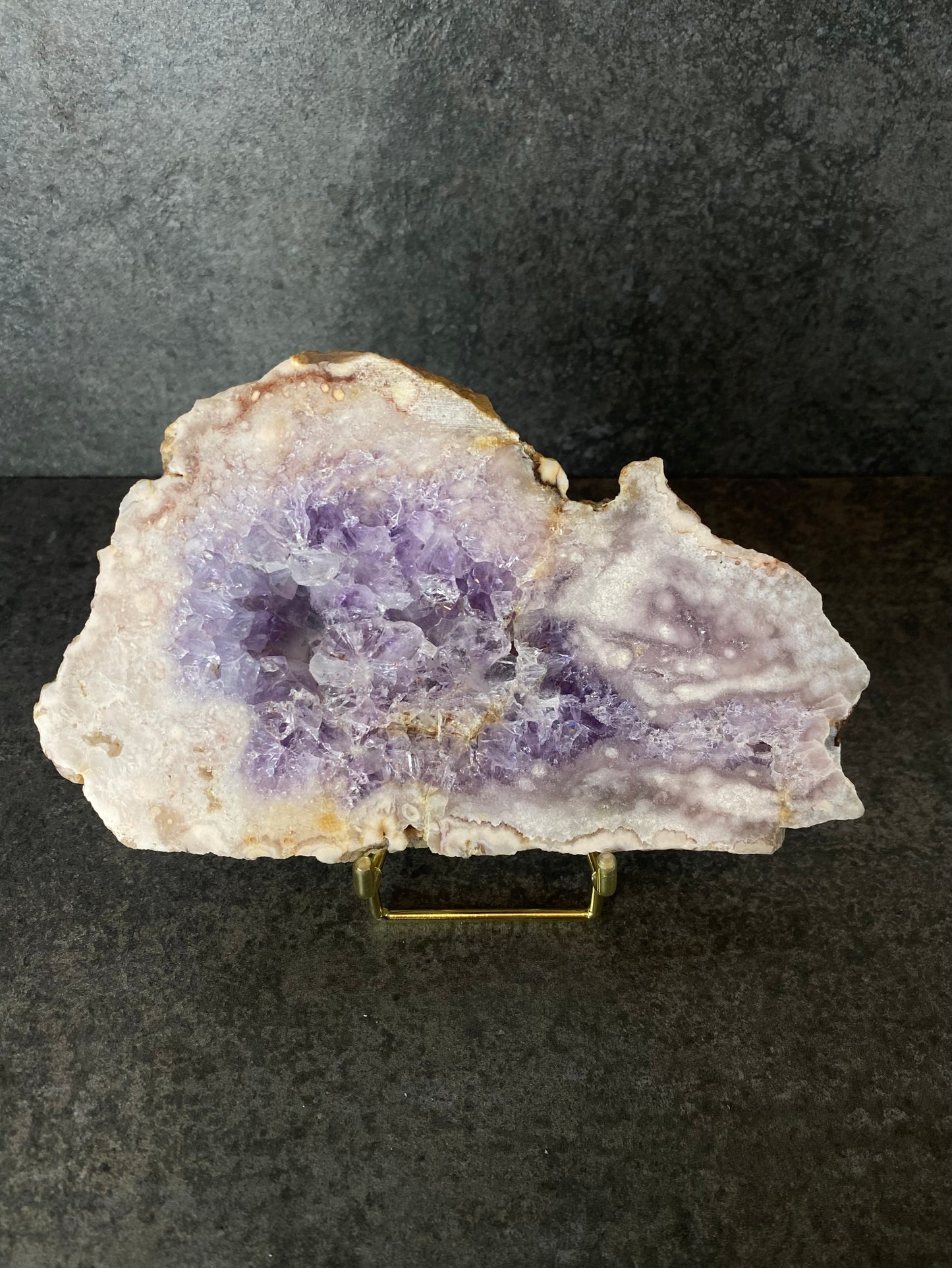 Roze chalcedoon slab