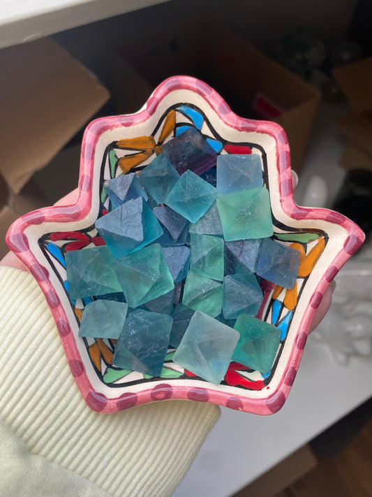 Fluoriet diamantjes