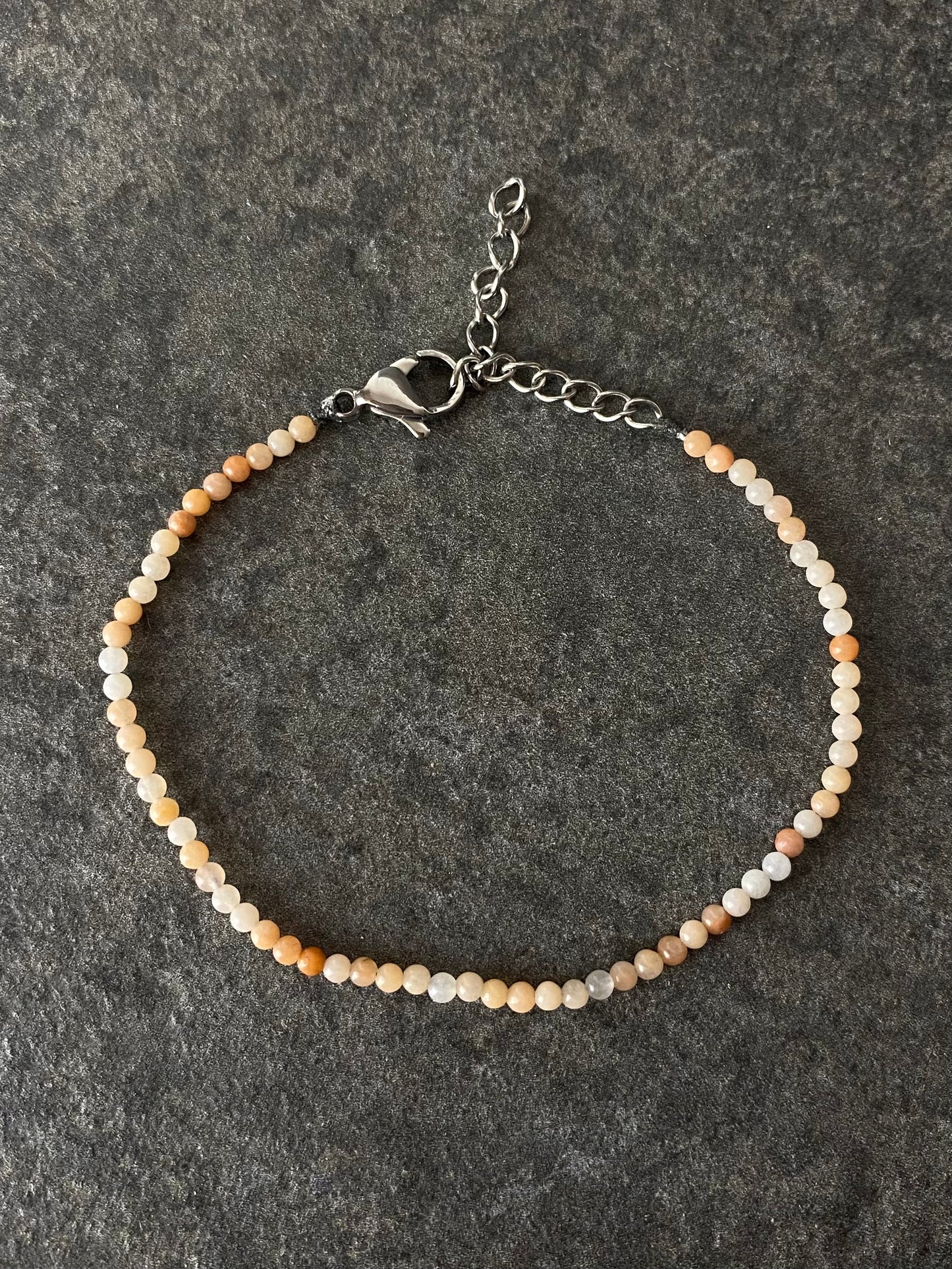 Roze aventurijn armband
