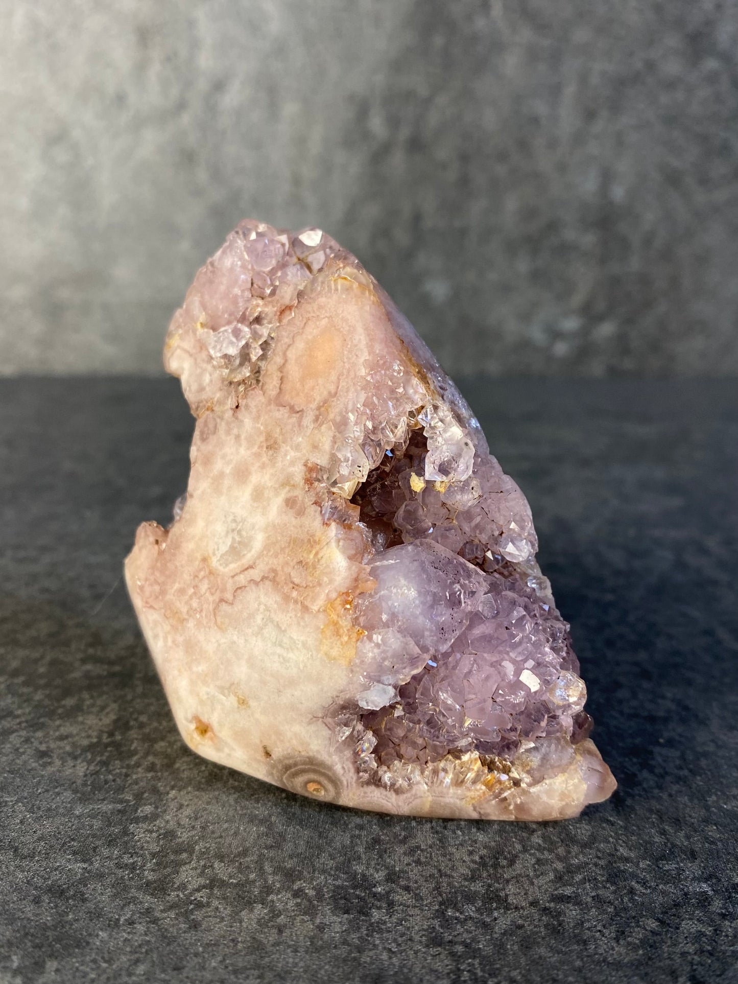 Roze chalcedoon freeform