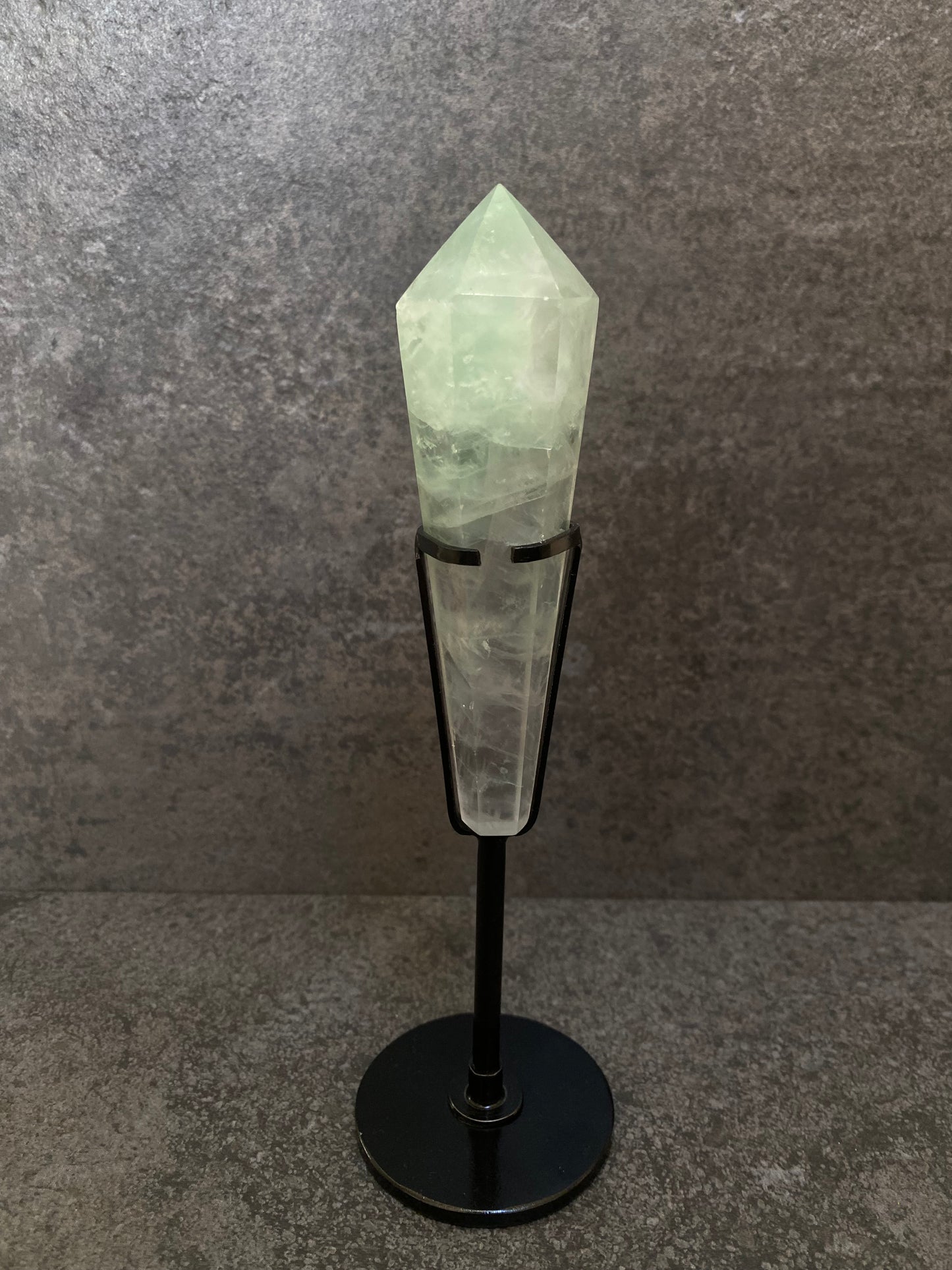 Groene fluoriet wand