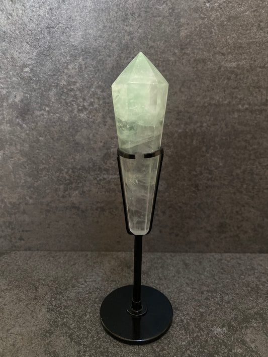 Groene fluoriet wand