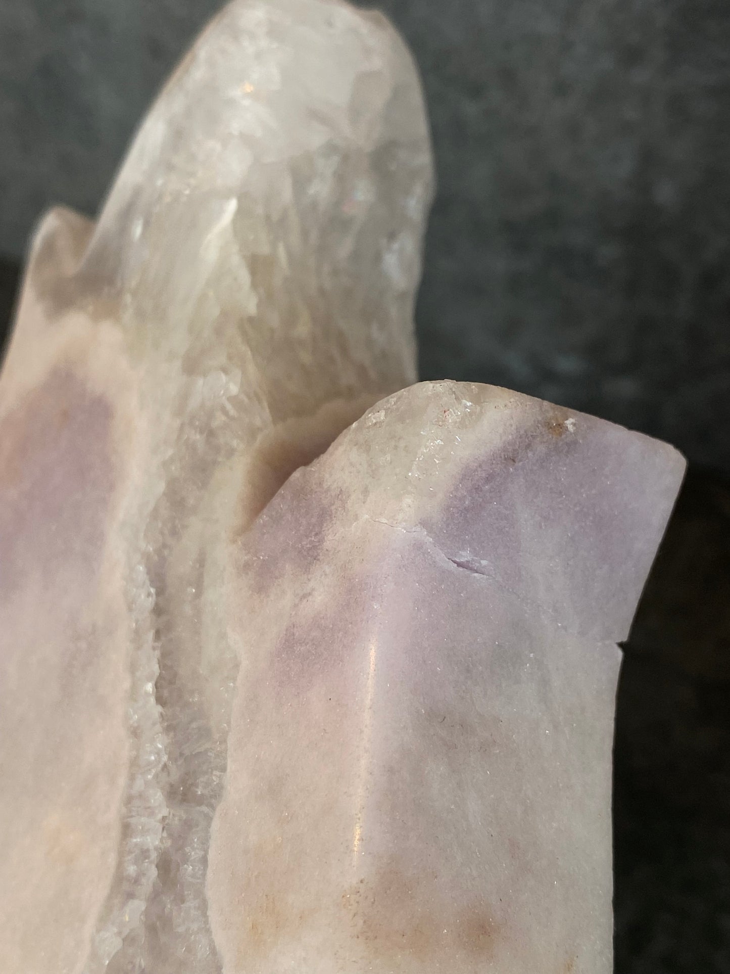 Roze chalcedoon vlam
