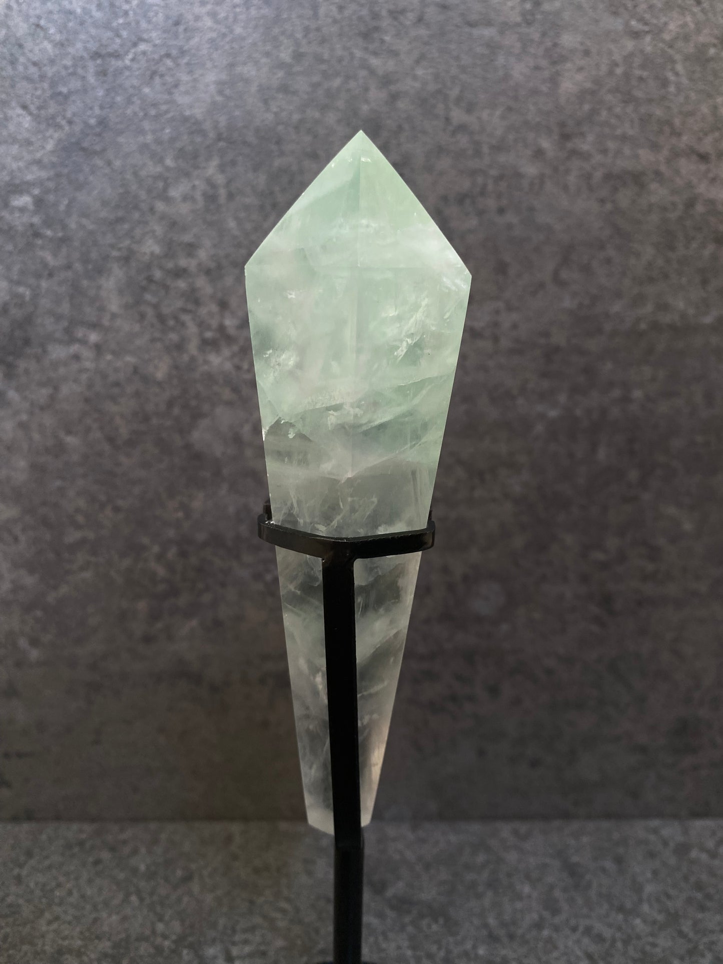 Groene fluoriet wand
