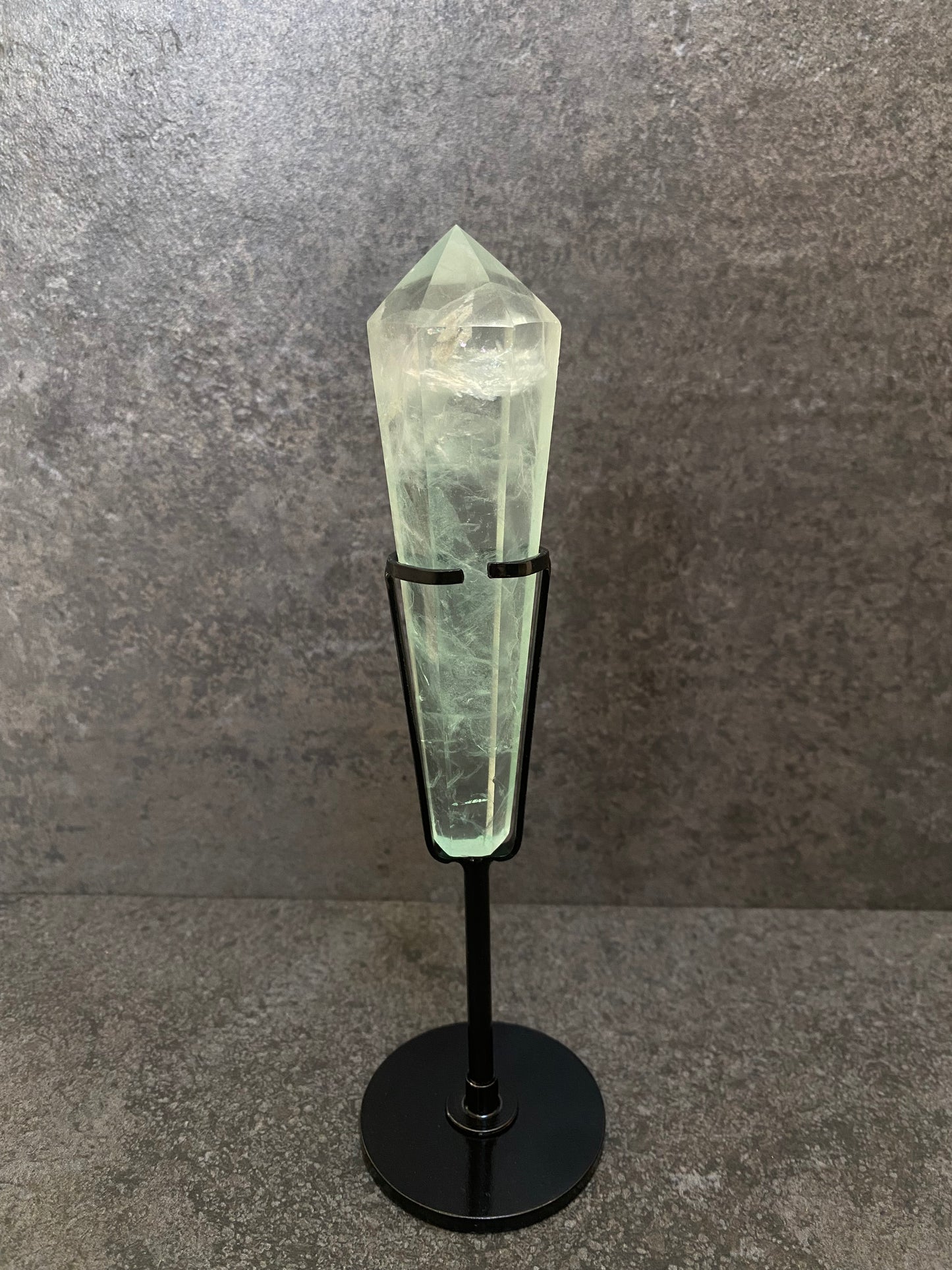 Groene fluoriet wand