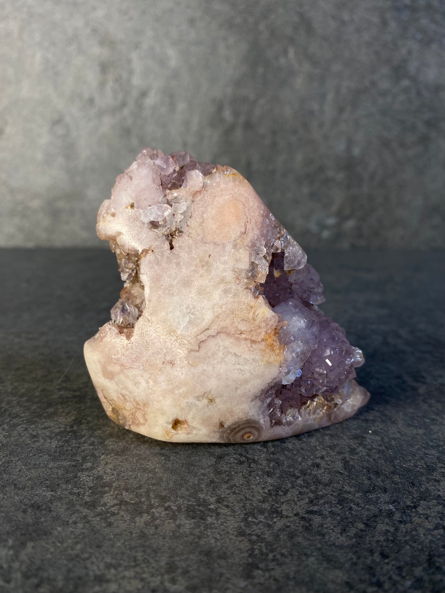 Roze chalcedoon freeform
