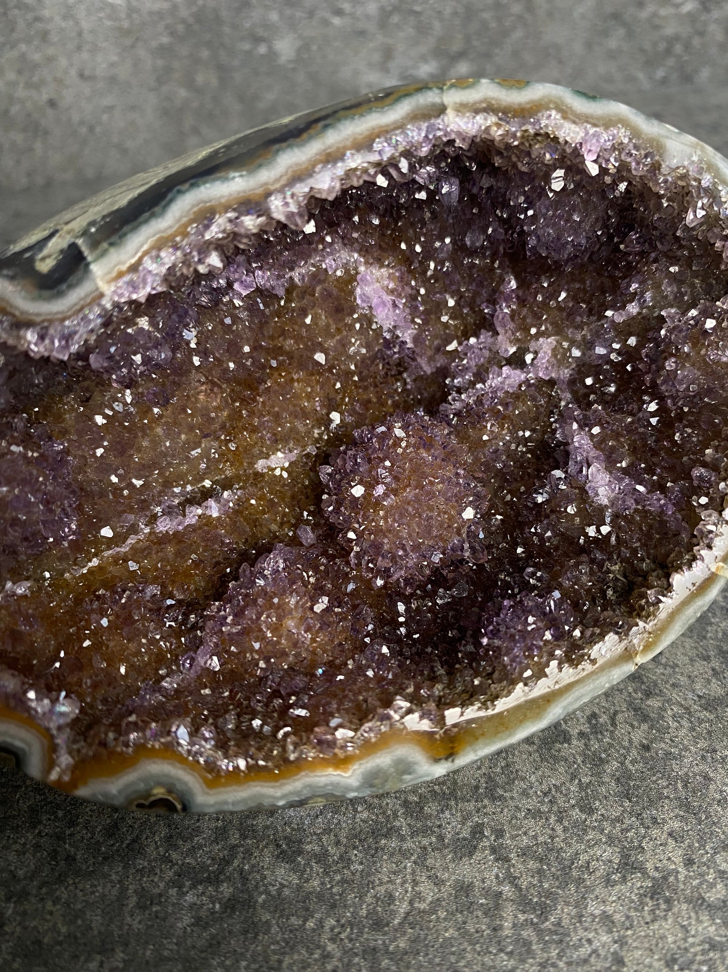 Amethist geode