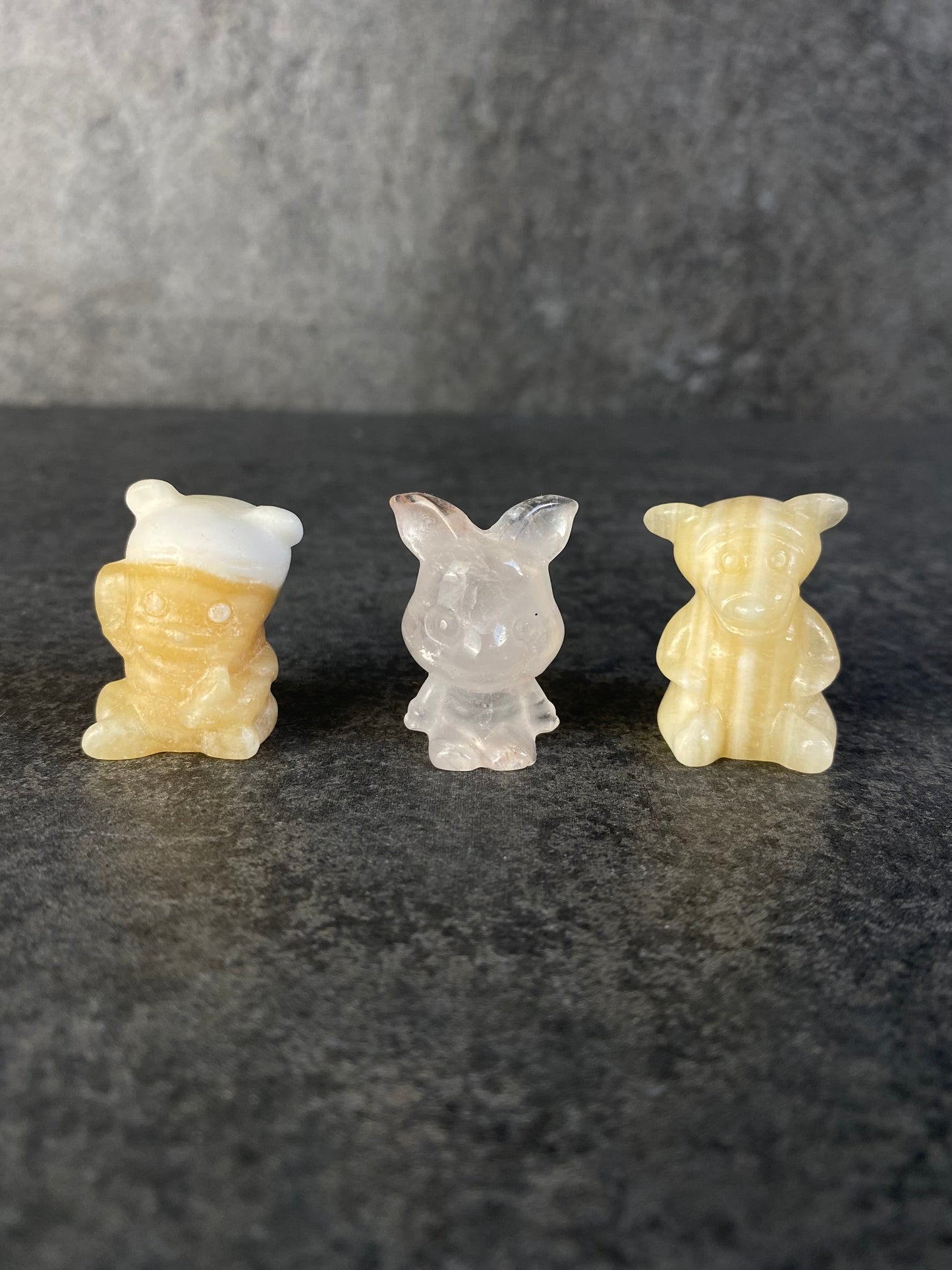 Winnie the Pooh carvings