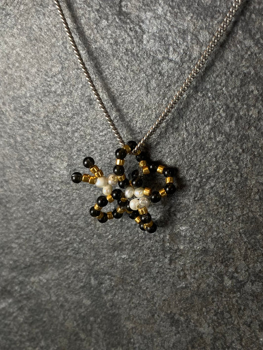 Obsidiaan vlinder hangertje